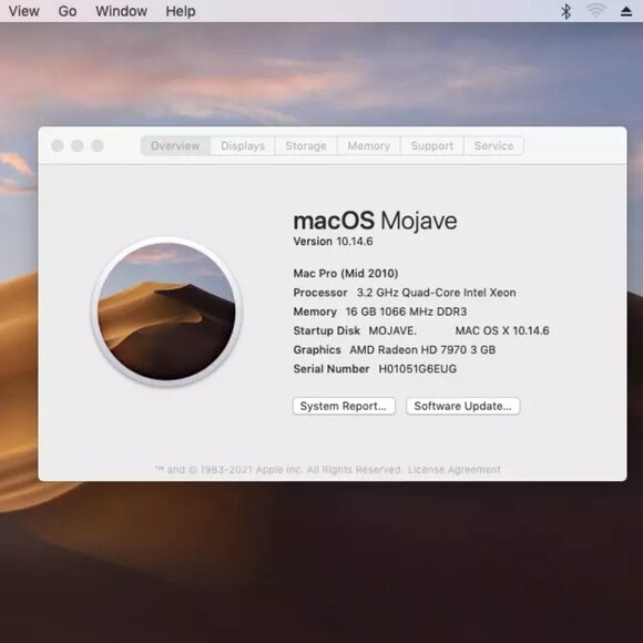 Mac OS Mojave 10.14.6 Preinstalled 512GB 2.5" SSD | For MacBook, iMac, Mac Pro - Picture 5 of 6